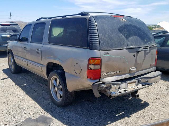 3GKFK16TX2G333921 - 2002 GMC YUKON XL K TAN photo 3