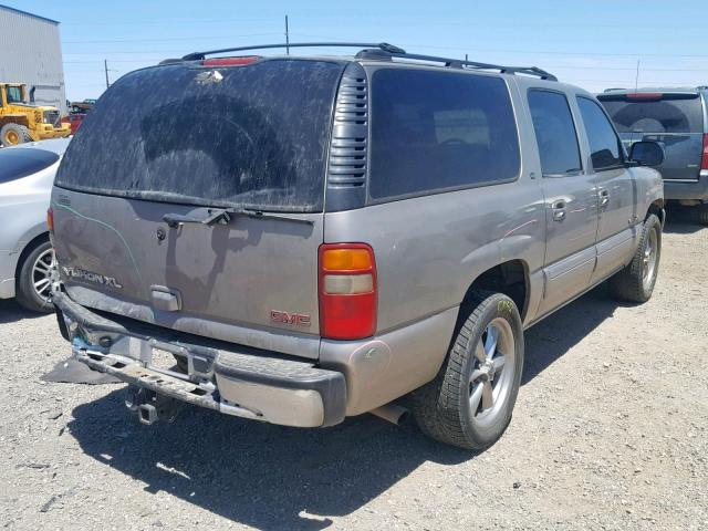 3GKFK16TX2G333921 - 2002 GMC YUKON XL K TAN photo 4