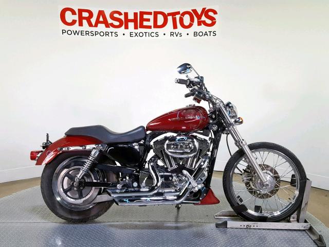 1HD1CGP196K425344 - 2006 HARLEY-DAVIDSON XL1200 C RED photo 1