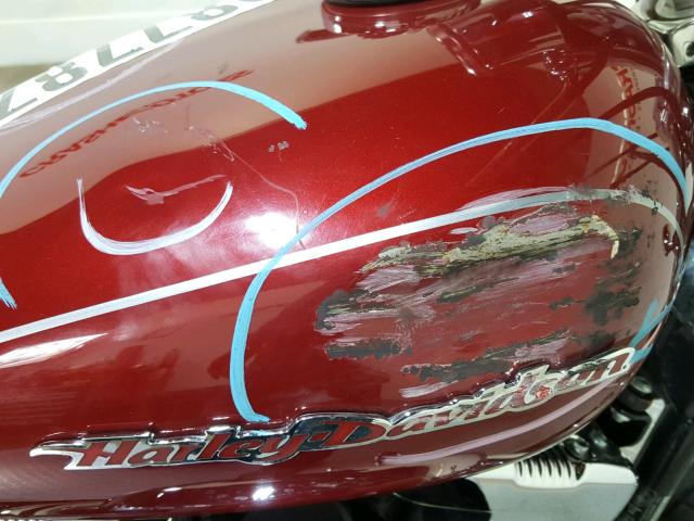 1HD1CGP196K425344 - 2006 HARLEY-DAVIDSON XL1200 C RED photo 13