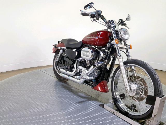 1HD1CGP196K425344 - 2006 HARLEY-DAVIDSON XL1200 C RED photo 2