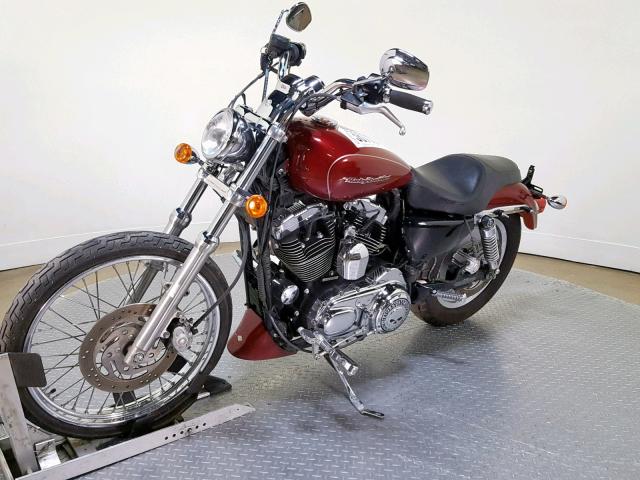 1HD1CGP196K425344 - 2006 HARLEY-DAVIDSON XL1200 C RED photo 4