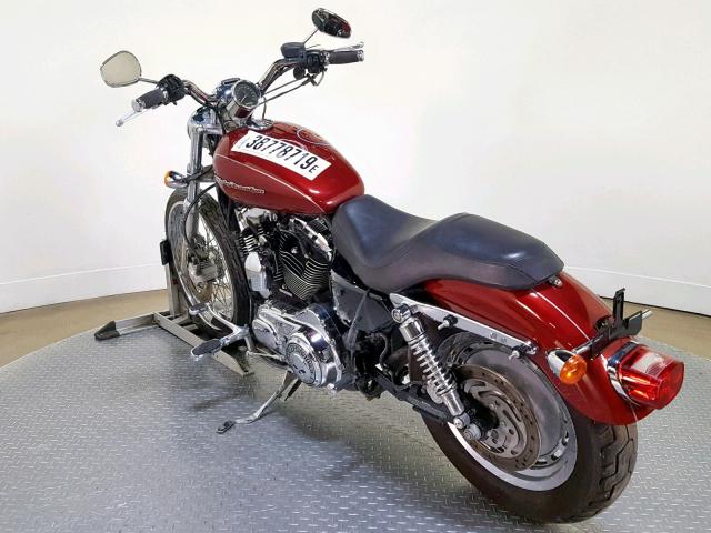 1HD1CGP196K425344 - 2006 HARLEY-DAVIDSON XL1200 C RED photo 6