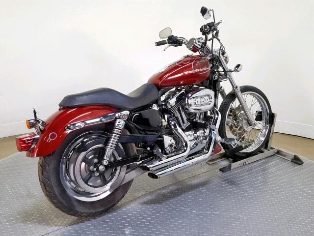 1HD1CGP196K425344 - 2006 HARLEY-DAVIDSON XL1200 C RED photo 8