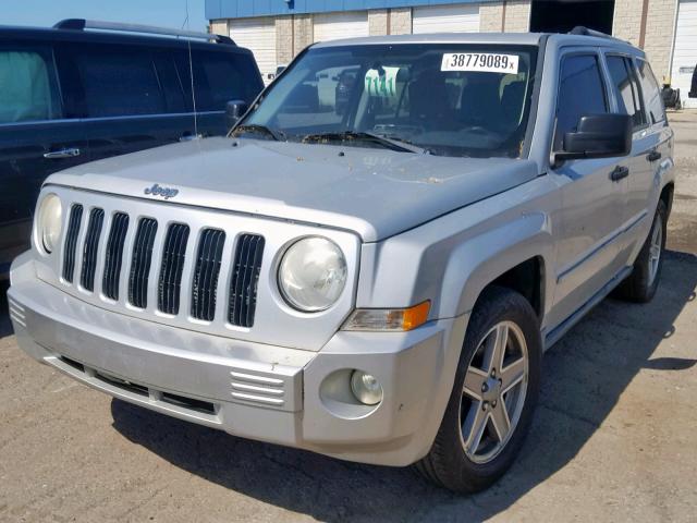 1J8FF48W08D590061 - 2008 JEEP PATRIOT LI GRAY photo 2