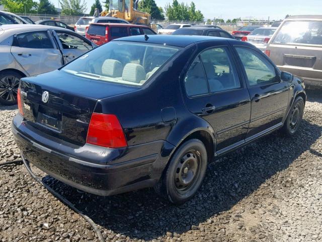 3VWSA29M1YM043470 - 2000 VOLKSWAGEN JETTA GLS BLACK photo 4