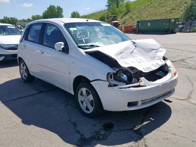 KL1TD66637B735321 - 2007 CHEVROLET AVEO BASE Ağ foto 1