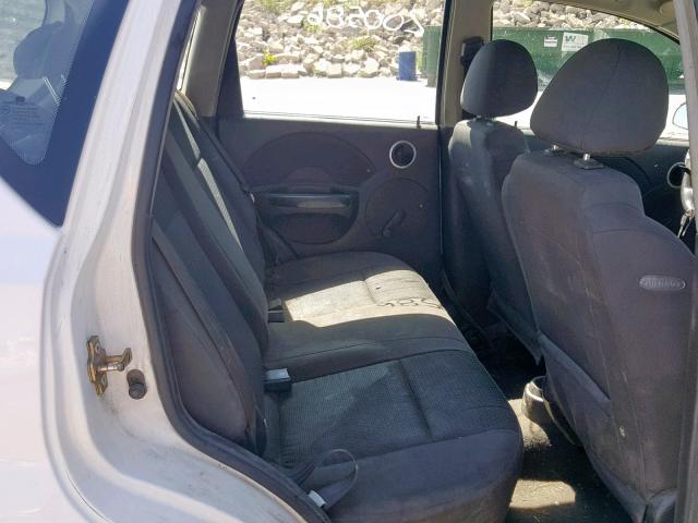 KL1TD66637B735321 - 2007 CHEVROLET AVEO BASE Ağ foto 6