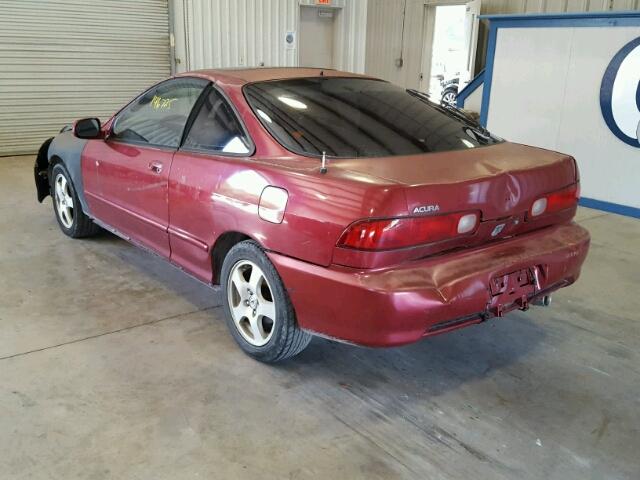 JH4DC44521S002522 - 2001 ACURA INTEGRA LS RED photo 3