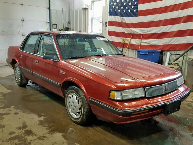 2G3AL54N5M2340845 - 1991 OLDSMOBILE CUTLASS CI MAROON photo 1
