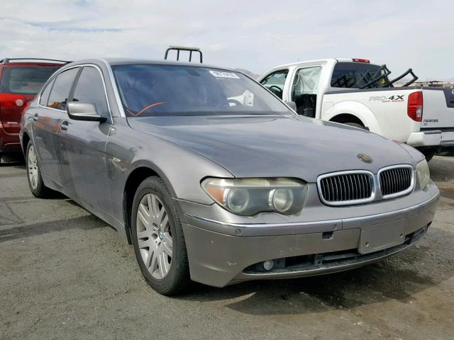 WBAGN63442DR07876 - 2002 BMW 745 LI GRAY photo 1