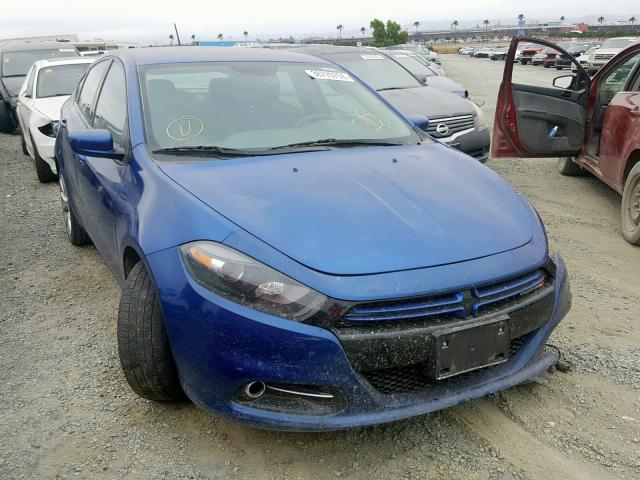 1C3CDFBA4DD123359 - 2013 DODGE DART SXT BLUE photo 1