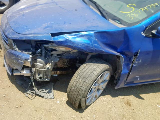 1C3CDFBA4DD123359 - 2013 DODGE DART SXT BLUE photo 9