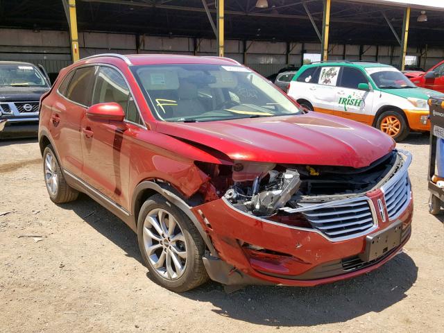 5LMCJ1A97FUJ33801 - 2015 LINCOLN MKC RED photo 1