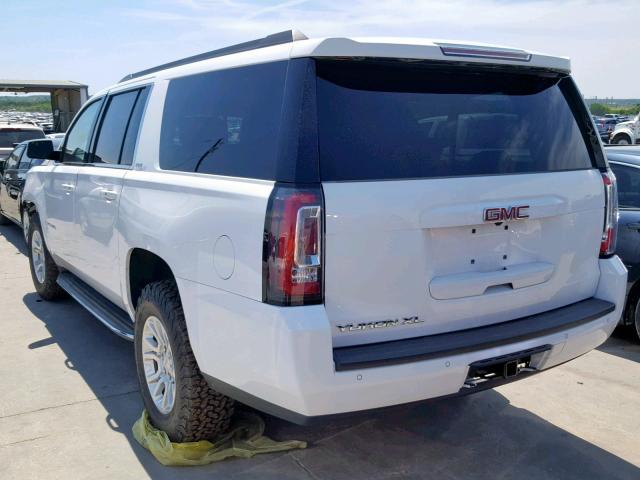 1GKS2GKC6HR184472 - 2017 GMC YUKON XL K WHITE photo 3