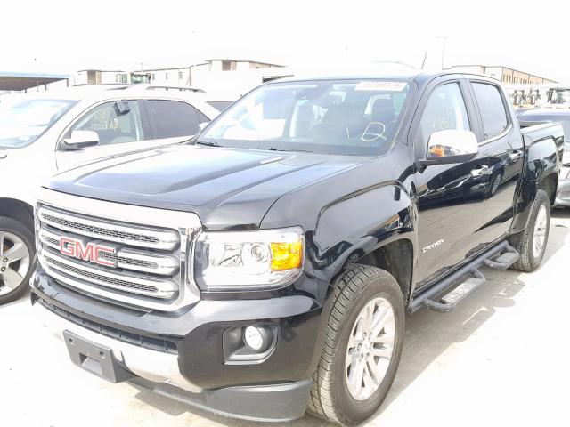 1GTP6DE15G1283800 - 2016 GMC CANYON SLT BLACK photo 2