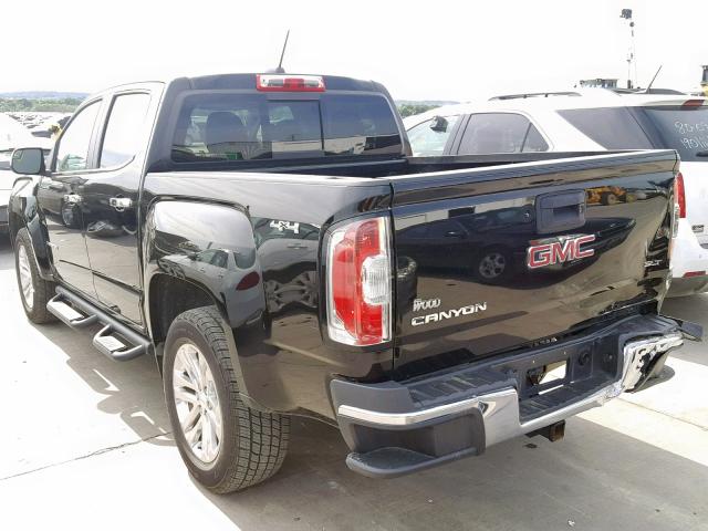 1GTP6DE15G1283800 - 2016 GMC CANYON SLT BLACK photo 3