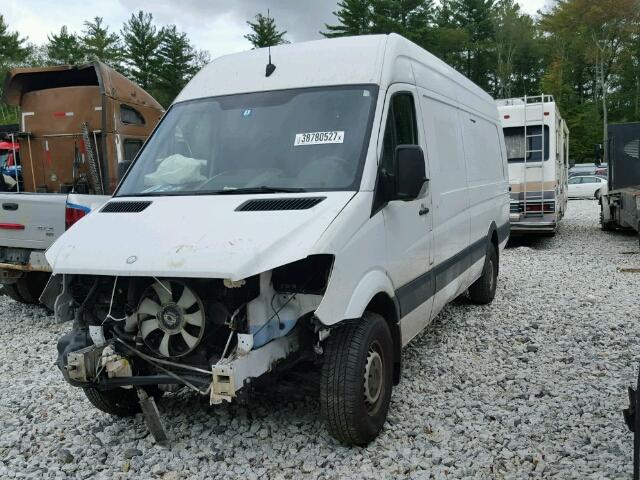 WD3PE8DC3E5922205 - 2014 MERCEDES-BENZ SPRINTER 2 WHITE photo 2