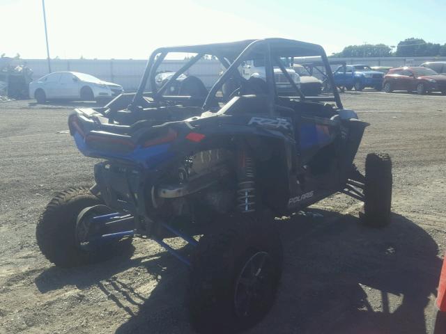 3NSVEL923JF406515 - 2018 POLARIS RZR XP TUR BLUE photo 4