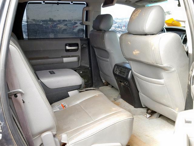 5TDBY67A98S008500 - 2008 TOYOTA SEQUOIA PL BLUE photo 6