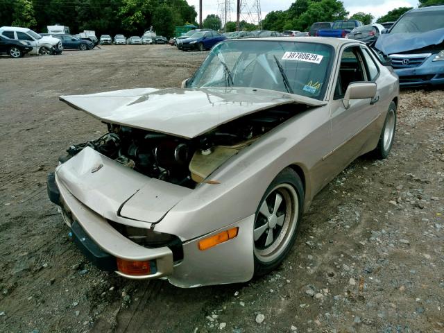 WP0AA0942FN457539 - 1985 PORSCHE 944 TAN photo 2