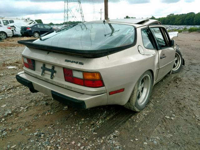 WP0AA0942FN457539 - 1985 PORSCHE 944 TAN photo 4