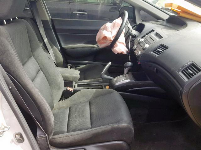 2HGFA1F62BH001756 - 2011 HONDA CIVIC LX-S Gümüş foto 5