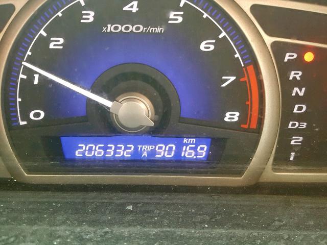 2HGFA1F62BH001756 - 2011 HONDA CIVIC LX-S Gümüş foto 8