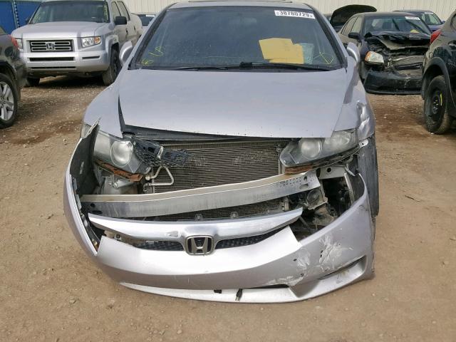 2HGFA1F62BH001756 - 2011 HONDA CIVIC LX-S Gümüş foto 9