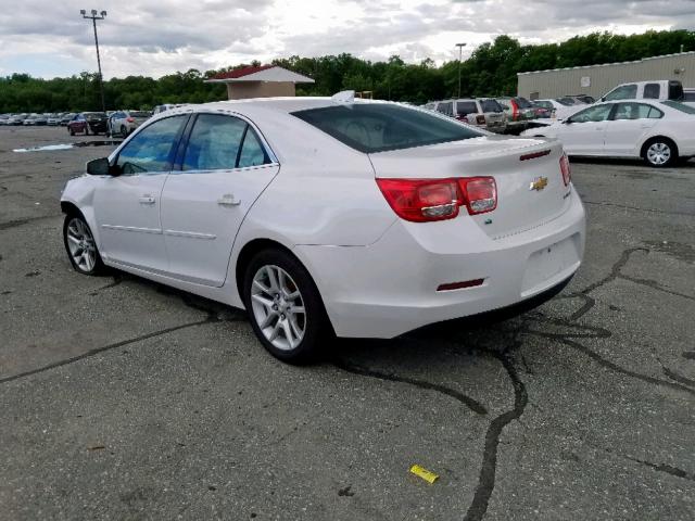 1G11C5SL6FF120688 - 2015 CHEVROLET MALIBU 1LT თეთრი ფოტო 3