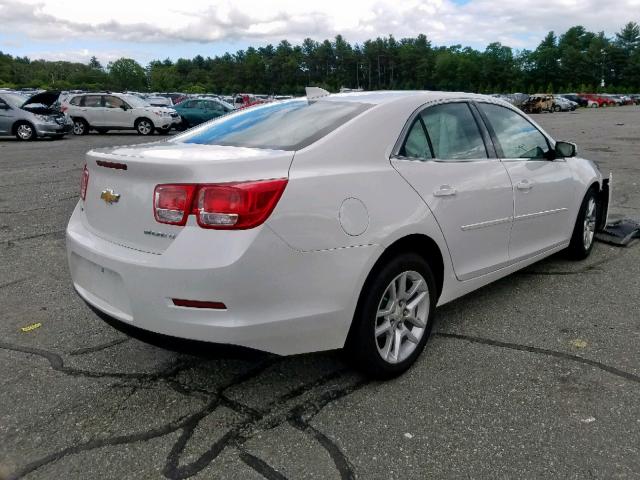 1G11C5SL6FF120688 - 2015 CHEVROLET MALIBU 1LT თეთრი ფოტო 4