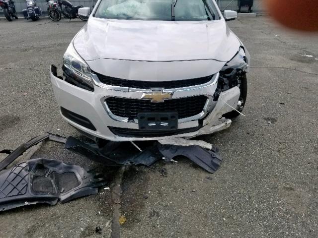 1G11C5SL6FF120688 - 2015 CHEVROLET MALIBU 1LT თეთრი ფოტო 9