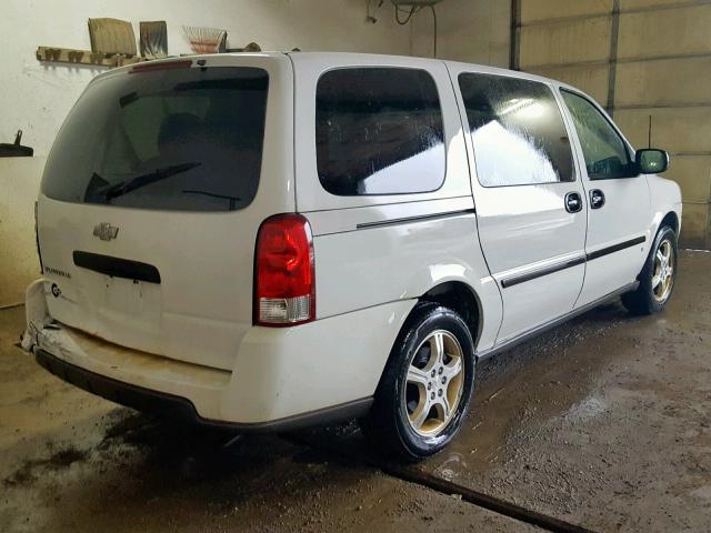 1GNDV23167D110791 - 2007 CHEVROLET UPLANDER L WHITE photo 4