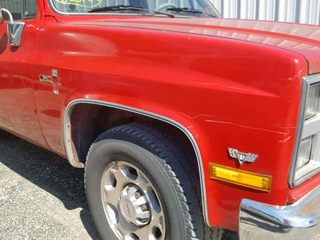 1GCGC24M8FS180209 - 1985 CHEVROLET C20 RED photo 10