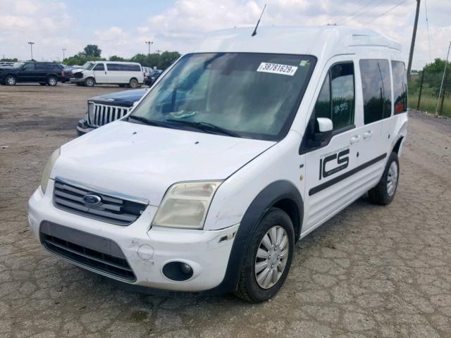 NM0KS9CN0BT055593 - 2011 FORD TRANSIT CO WHITE photo 2