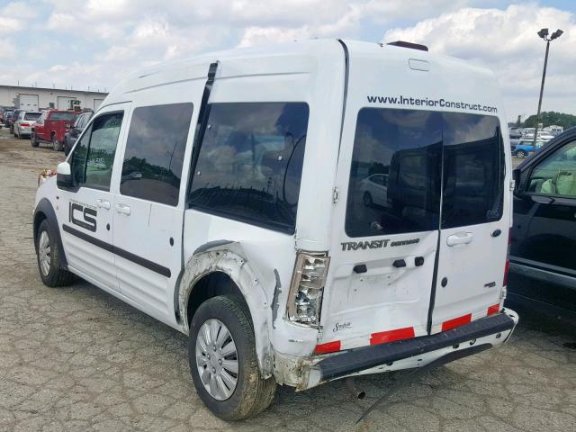 NM0KS9CN0BT055593 - 2011 FORD TRANSIT CO WHITE photo 3