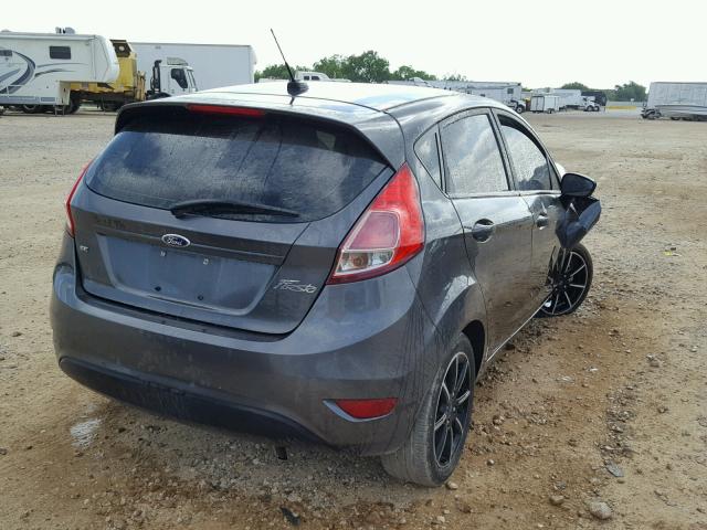 3FADP4EJ3GM143169 - 2016 FORD FIESTA SE GRAY photo 4