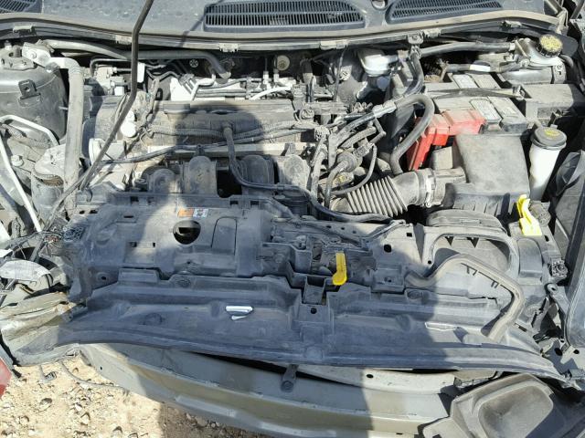 3FADP4EJ3GM143169 - 2016 FORD FIESTA SE GRAY photo 7