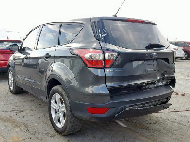 1FMCU0F74HUC24989 - 2017 FORD ESCAPE S GRAY photo 3