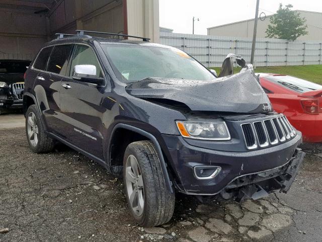 1C4RJFBG0EC247476 - 2014 JEEP GRAND CHER GRAY photo 1