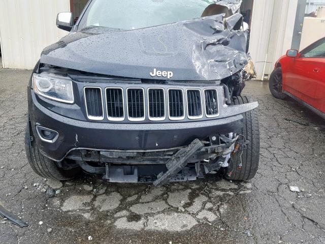 1C4RJFBG0EC247476 - 2014 JEEP GRAND CHER GRAY photo 7