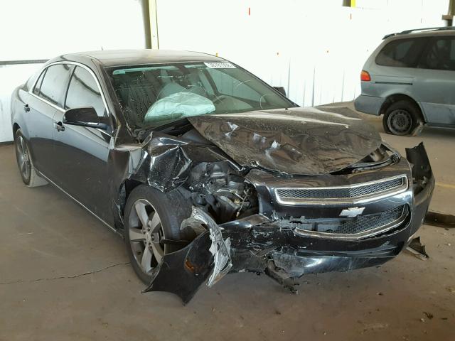 1G1ZC5E10BF281805 - 2011 CHEVROLET MALIBU 1LT BLACK photo 1
