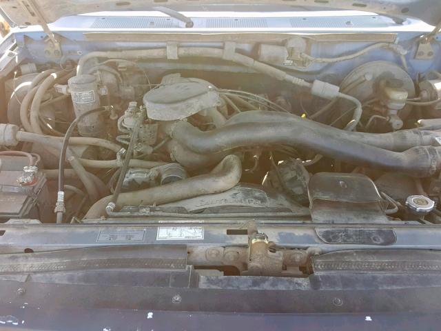 1FMEU15H6NLA18390 - 1992 FORD BRONCO U10 BLUE photo 7