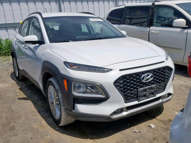 KM8K22AA8JU097217 - 2018 HYUNDAI KONA SEL WHITE photo 1