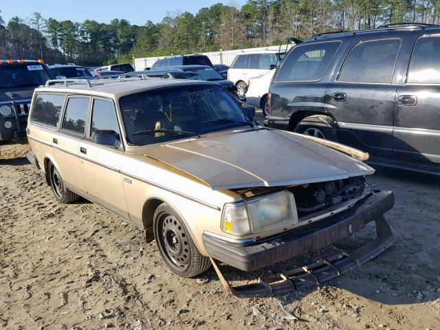 YV1AX8858K1843398 - 1989 VOLVO 245 DL GOLD photo 1