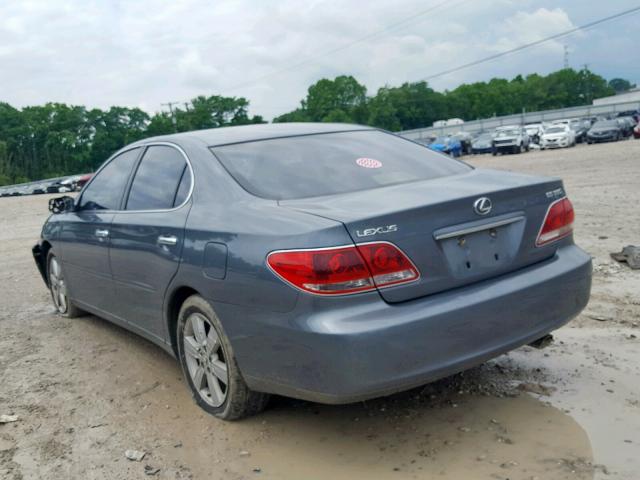 JTHBA30G555118476 - 2005 LEXUS ES 330 GRAY photo 3