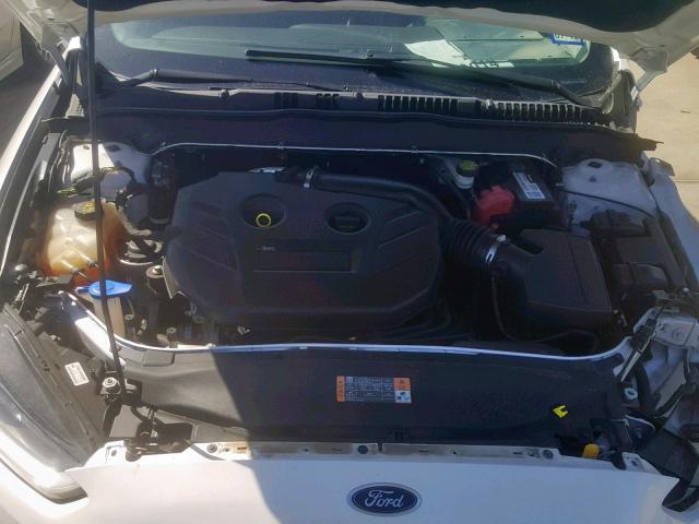 3FA6P0K98GR156482 - 2016 FORD FUSION TIT WHITE photo 7