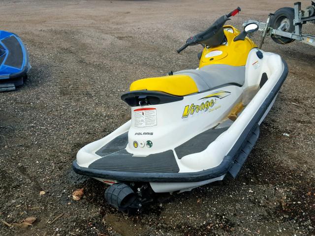 PLE24519A303 - 2003 POLARIS VIRAGE WHITE photo 4