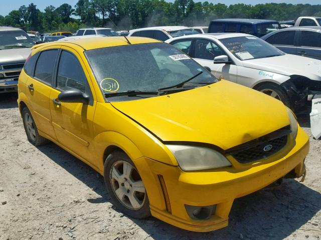 1FAHP37N07W170292 - 2007 FORD FOCUS ZX5 YELLOW photo 1