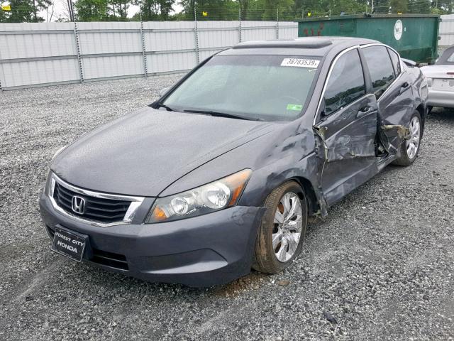 1HGCP268X8A086250 - 2008 HONDA ACCORD EXL GRAY photo 2